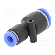 136.1006; Push-in fitting; straight,inline splice,reductive; -0.95÷15bar; PNEUMAT SYSTEM