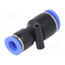 136.1008; Push-in fitting; straight,inline splice,reductive; -0.95÷15bar; PNEUMAT SYSTEM