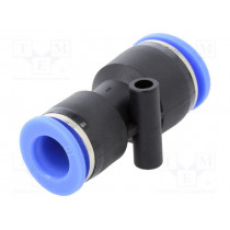 136.1210; Push-in fitting; straight,inline splice,reductive; -0.95÷15bar; PNEUMAT SYSTEM