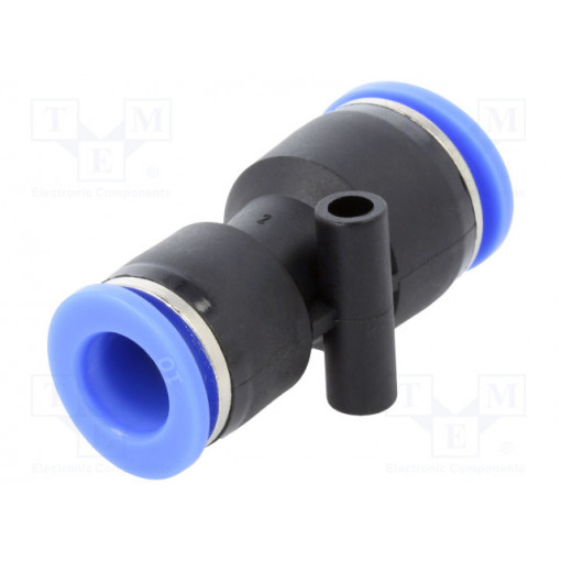 136.1210; Push-in fitting; straight,inline splice,reductive; -0.95÷15bar; PNEUMAT SYSTEM