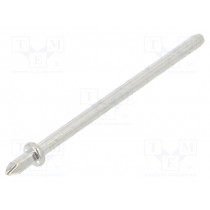 1364Q.68; Solder pin; THT; tinned; brass; Ø: 1mm; Overall len: 20mm; VOGT