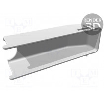 1393454-9; Cover; black; angled 90°; Application: 1393450-5; TE Connectivity