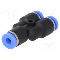 140.004; Push-in fitting; Y-Yap spliYYer; -0.95÷15bar; Mat: PBT; 4mm; PNEUMAT SYSTEM