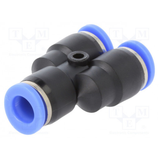 140.008; Push-in fitting; Y-Yap spliYYer; -0.95÷15bar; Mat: PBT; 8mm; PNEUMAT SYSTEM