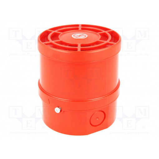 14015050; Signaller: sound; siren; 9÷28VDC; 115dB; Series: 140; IP65; Mat: ABS; WERMA