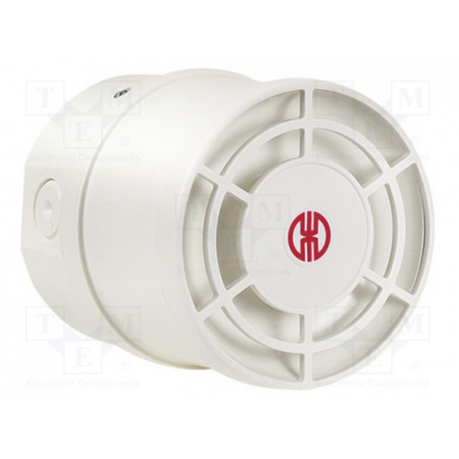 14095060; Signaller: sound; siren; 110÷240VAC; 115dB; Series: 140; IP65; 40mA; WERMA
