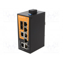 IE-SW-BL08-7TX-1SC; Industrial module: switch Ethernet; unmanaged; 9.6÷60VDC; IP30; WEIDMÜLLER