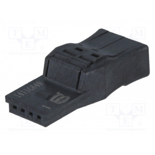 14310410301000; Connector: wire-board; male; PIN: 4; 1.27mm; Series: har-flexicon; HARTING