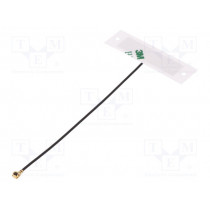 1461530100; Antenna; Bluetooth,WiFi,ZigBee; 4dBi; linear; 34.9x9x0.1mm; U.FL; MOLEX