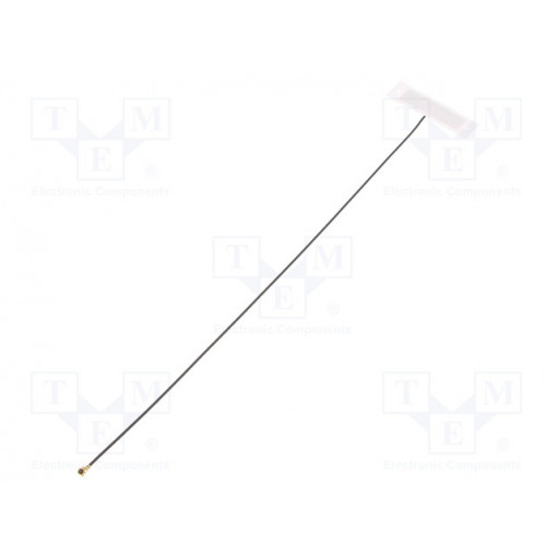 1461530250; Antenna; Bluetooth,WiFi,ZigBee; 4dBi; linear; 34.9x9x0.1mm; U.FL; MOLEX 1461530250; Antenna; Bluetooth,WiFi,ZigBee; 4dBi; linear; 34.9x9x0.1mm; U.FL; MOLEX