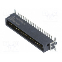 15110402601333; Connector: PCB to PCB; male; PIN: 40; 1.27mm; Series: har-flex; 2.3A; HARTING