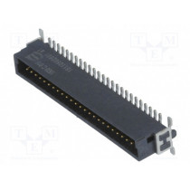 15110502601333; Connector: PCB to PCB; male; PIN: 50; 1.27mm; Series: har-flex; 2.3A; HARTING