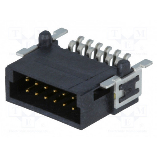 15150122601333; Connector: PCB to PCB; male; PIN: 12; 1.27mm; Series: har-flex; 2.3A; HARTING