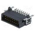 15150162601333; Connector: PCB to PCB; male; PIN: 16; 1.27mm; Series: har-flex; 2.3A; HARTING