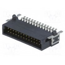 15150262601333; Connector: PCB to PCB; male; PIN: 26; 1.27mm; Series: har-flex; 2.3A; HARTING