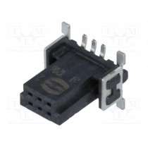15220062601333; Connector: PCB to PCB; female; PIN: 6; 1.27mm; Series: har-flex; HARTING