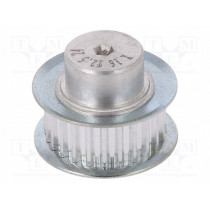 16 T2,5   26-200ZA; Belt pulley; T2.5; W: 4; 6mm; whell width: 16mm; Ø: 20.15mm; ZRS; OPTIBELT 16 T2,5   26-200ZA; Belt pulley; T2.5; W: 4; 6mm; whell width: 16mm; Ø: 20.15mm; ZRS; OPTIBELT