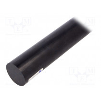 16091292B060050000; Mount.elem: rod; Ø: 60mm; L: 500mm; black; Production process: cast; MITSUBISHI CHEMICAL ADV. MATERIALS 16091292B060050000; Mount.elem: rod; Ø: 60mm; L: 500mm; black; Production process: cast; MITSUBISHI CHEMICAL ADV. MATERIALS