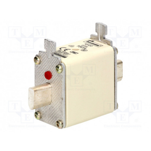 160NHG00B; Fuse: fuse; gG,gL; 160A; 500VAC; 250VDC; ceramic,industrial; NH00; BUSSMANN 160NHG00B; Fuse: fuse; gG,gL; 160A; 500VAC; 250VDC; ceramic,industrial; NH00; BUSSMANN