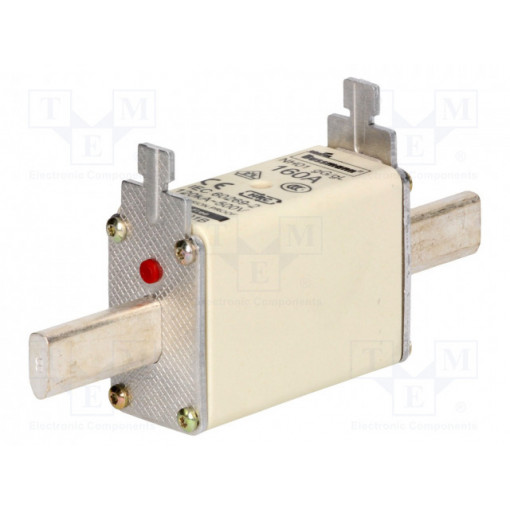 160NHG01B; Fuse: fuse; gG,gL; 160A; 500VAC; 250VDC; ceramic,industrial; NH01; BUSSMANN 160NHG01B; Fuse: fuse; gG,gL; 160A; 500VAC; 250VDC; ceramic,industrial; NH01; BUSSMANN