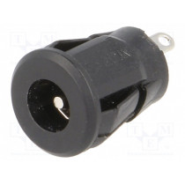 1610 02; Socket; DC supply; male; 5,5/2,1mm; soldering; 500mA; 12VDC; LUMBERG 1610 02; Socket; DC supply; male; 5,5/2,1mm; soldering; 500mA; 12VDC; LUMBERG