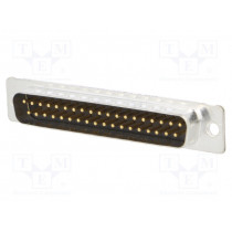 163A11099X; D-Sub; PIN: 37; plug; male; for cable; soldering; CONEC 163A11099X; D-Sub; PIN: 37; plug; male; for cable; soldering; CONEC