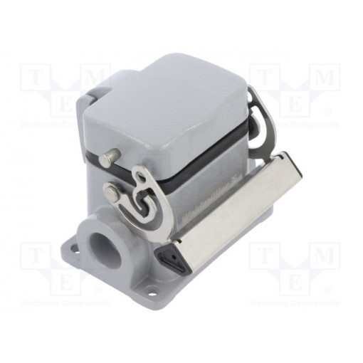 1652980000 HDC 06B SDLU 1PG16G; Enclosure: for rectangular connectors; size 3; with latch; PG16; WEIDMÜLLER