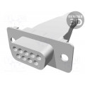 1658646-1; D-Sub; PIN: 9; female; Type: shielded,w/o contacts; Series: HDP-20; TE Connectivity 1658646-1; D-Sub; PIN: 9; female; Type: shielded,w/o contacts; Series: HDP-20; TE Connectivity