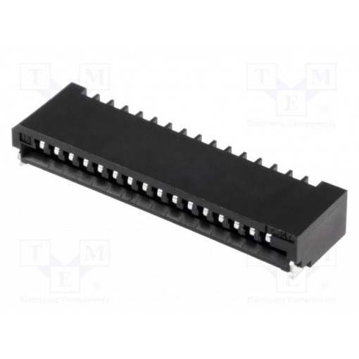 16FMN-SMT-A-TF; Connector: FFC (FPC); horizontal; PIN: 16; NON-ZIF; SMT; 0.5A; 1mm; JST