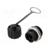 17-10000; Socket; coupler; PIN: 8; Cat: 5e; shielded,with protective cap; CONEC