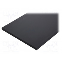 17001194B015030005; Sheet; Dim: 300x500mm; Thk: 15mm; black; MITSUBISHI CHEMICAL ADV. MATERIALS 17001194B015030005; Sheet; Dim: 300x500mm; Thk: 15mm; black; MITSUBISHI CHEMICAL ADV. MATERIALS