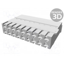 1718489-1; Connector: wire-board; MCP 1.5K; plug; female; PIN: 18; for cable; TE Connectivity