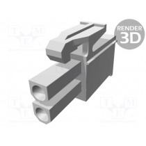 172336-1; Plug; wire-board; male/female; Mini Universal MATE-N-LOK; 4.14mm; TE Connectivity
