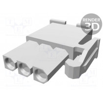 172337-1; Plug; wire-wire/PCB; female; Mini Universal MATE-N-LOK; 4.2mm; TE Connectivity