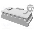 179228-6; Plug; wire-board; female; 2mm; PIN: 6; w/o contacts; for cable; TE Connectivity