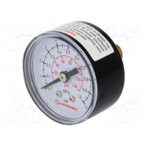 18-015-989; Manometer; BSP 1/8 18-015-989; Manometer; BSP 1/8