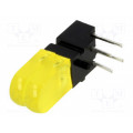 1803.7732; LED; in housing; yellow; No.of diodes: 2; 20mA; 100°; MENTOR