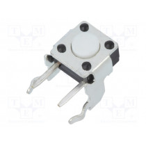1825027-2; Switch: microswitch TACT; Pos: 2; SPST-NO; 0.05A/24VDC; Body: black; TE Connectivity 1825027-2; Switch: microswitch TACT; Pos: 2; SPST-NO; 0.05A/24VDC; Body: black; TE Connectivity