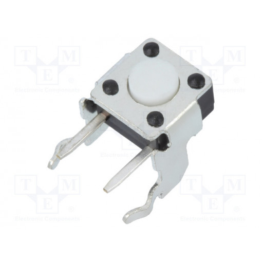 1825027-2; Switch: microswitch TACT; Pos: 2; SPST-NO; 0.05A/24VDC; Body: black; TE Connectivity
