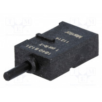 1840.6131; Switch: push-button; Pos: 2; SPDT; 0.5A/60VAC; 0.5A/60VDC; ON-(ON); MENTOR