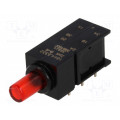 1844.2332; Switch: push-button; Pos: 2; DPDT; 0.5A/60VAC; 0.5A/60VDC; OFF-ON; MENTOR
