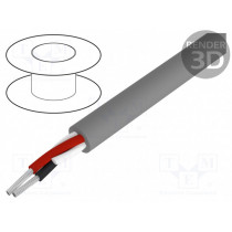 1895C SL005; Wire; Alpha Essential C&C; 2x20AWG; unshielded; 300V; PVC; 30,5m; ALPHA WIRE