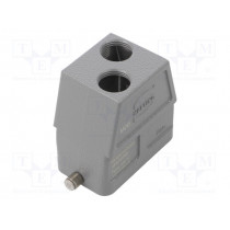 19300100495; Enclosure: for HDC connectors; Han B; size 10B; for cable; high; HARTING