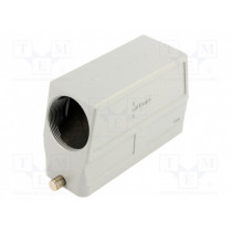 19300240548; Enclosure: for HDC connectors; Han B; size 24B; for cable; angled; HARTING