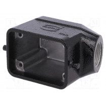 19307061540; Enclosure: for HDC connectors; Han; size 6B; for panel mounting; HARTING