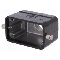 19307101441; Enclosure: for HDC connectors; Han; size 10B; for cable; straight; HARTING