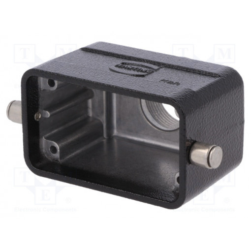 19307101441; Enclosure: for HDC connectors; Han; size 10B; for cable; straight; HARTING