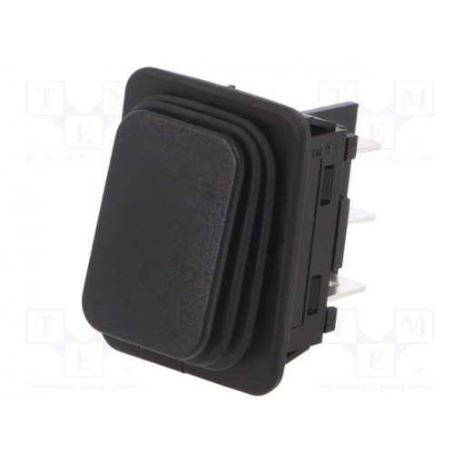 01934.3112-02; ROCKER; DPDT; Pos: 2; OFF-ON; 12A/250VAC; black; 100mΩ; Body: black; Marquardt 01934.3112-02; ROCKER; DPDT; Pos: 2; OFF-ON; 12A/250VAC; black; 100mΩ; Body: black; Marquardt