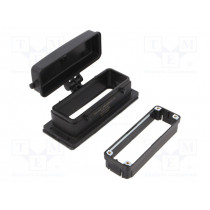 19430240322; Enclosure: for rectangular connectors; Han Eco B; size 24B; IP66; HARTING 19430240322; Enclosure: for rectangular connectors; Han Eco B; size 24B; IP66; HARTING