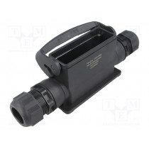 19431240293; Enclosure: for rectangular connectors; Han Eco B; size 24B; M40; HARTING 19431240293; Enclosure: for rectangular connectors; Han Eco B; size 24B; M40; HARTING